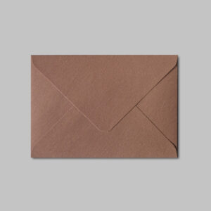 C6 Rough Textured Envelopes 120gsm Euro Flap - Clay