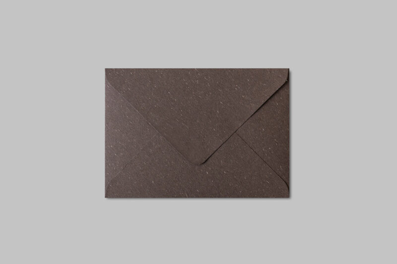C6 Rough Textured Envelope - Mocha