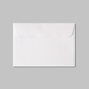C6 White Textured Envelopes