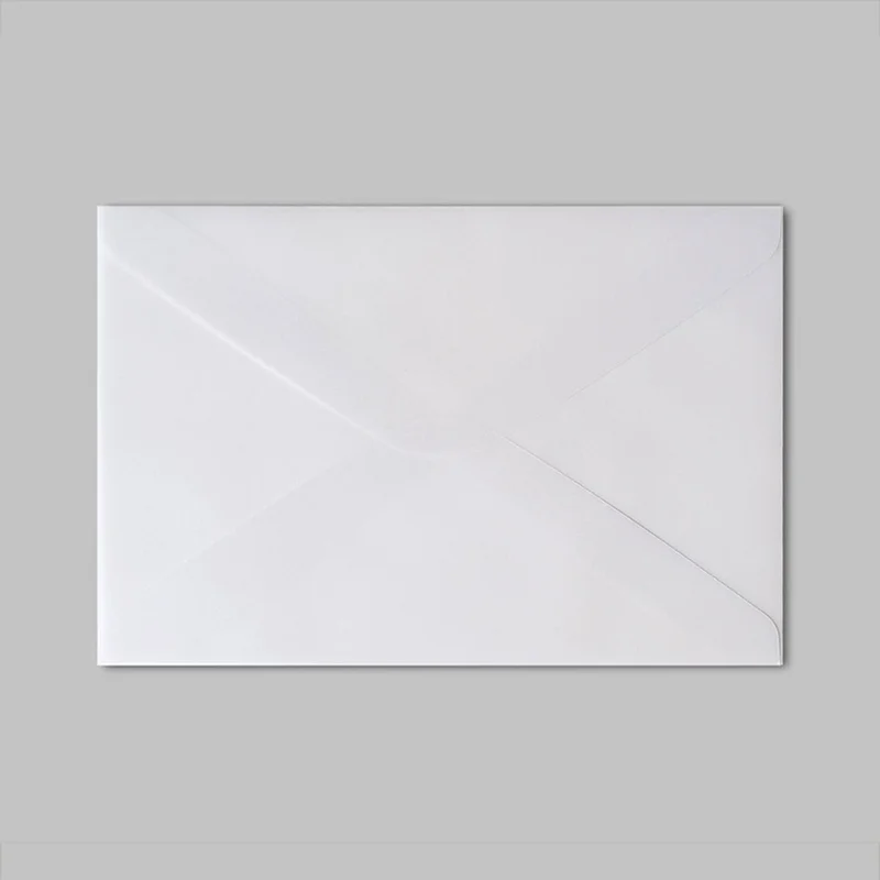 190X130M Velum White Envelope