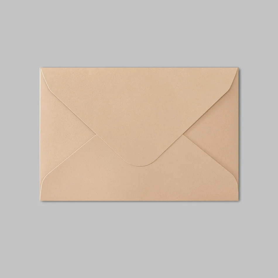 Envelopes | 130 x 190mm Euro Flap 200gsm - Champagne