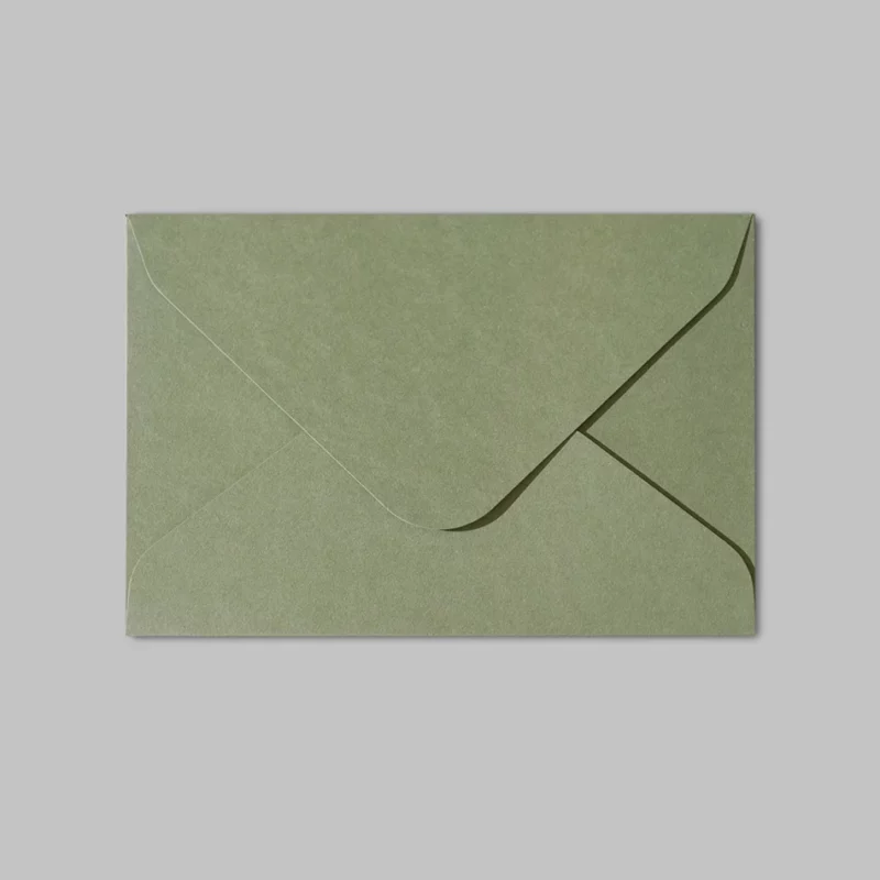 Envelopes | 130 x 190mm Euro Flap 200gsm - Matcha