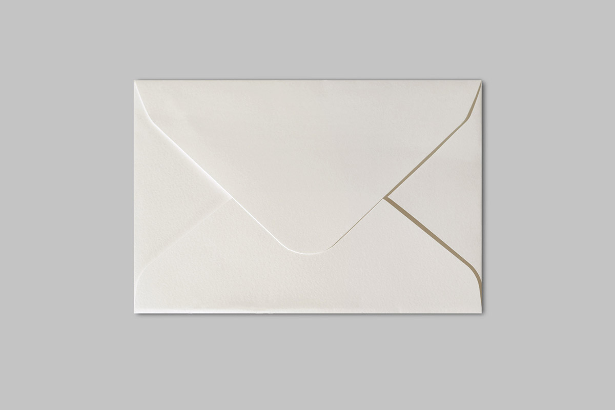 130 x 190mm Unsealed Envelopes 200gsm Euro Flap - Natural