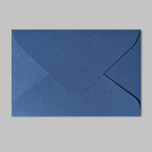 130 x 190mm Unsealed Envelopes 200gsm Euro Flap - Sapphire