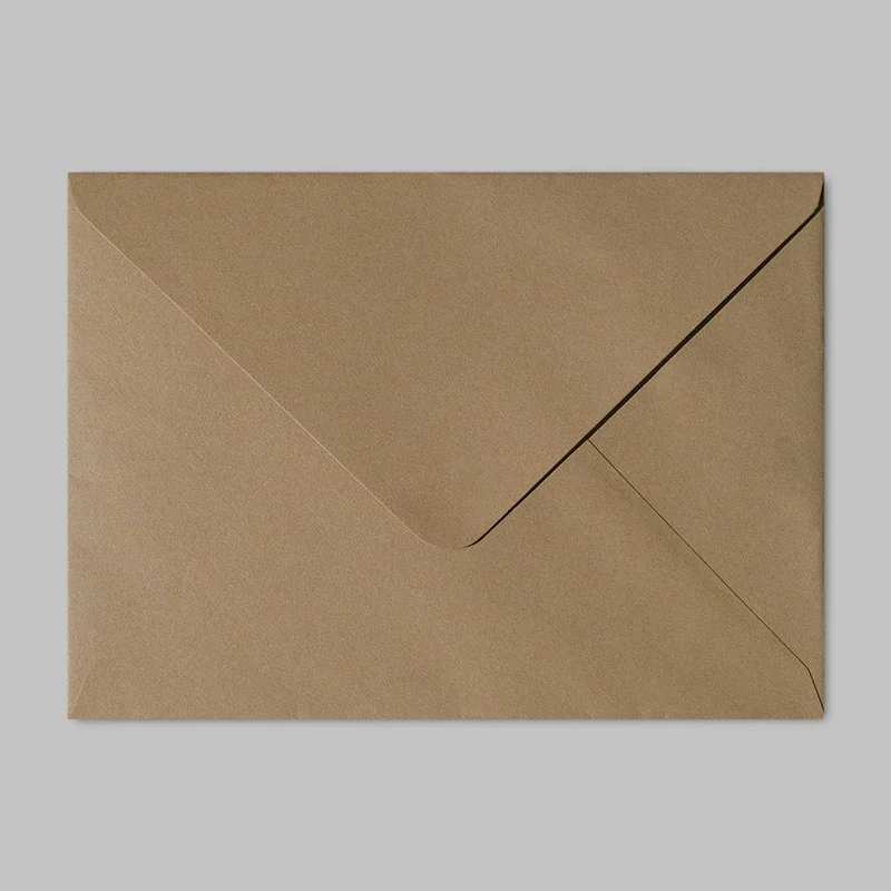 Envelopes | 140 x 190mm Rasha Euro Flap 130gsm - Chestnut