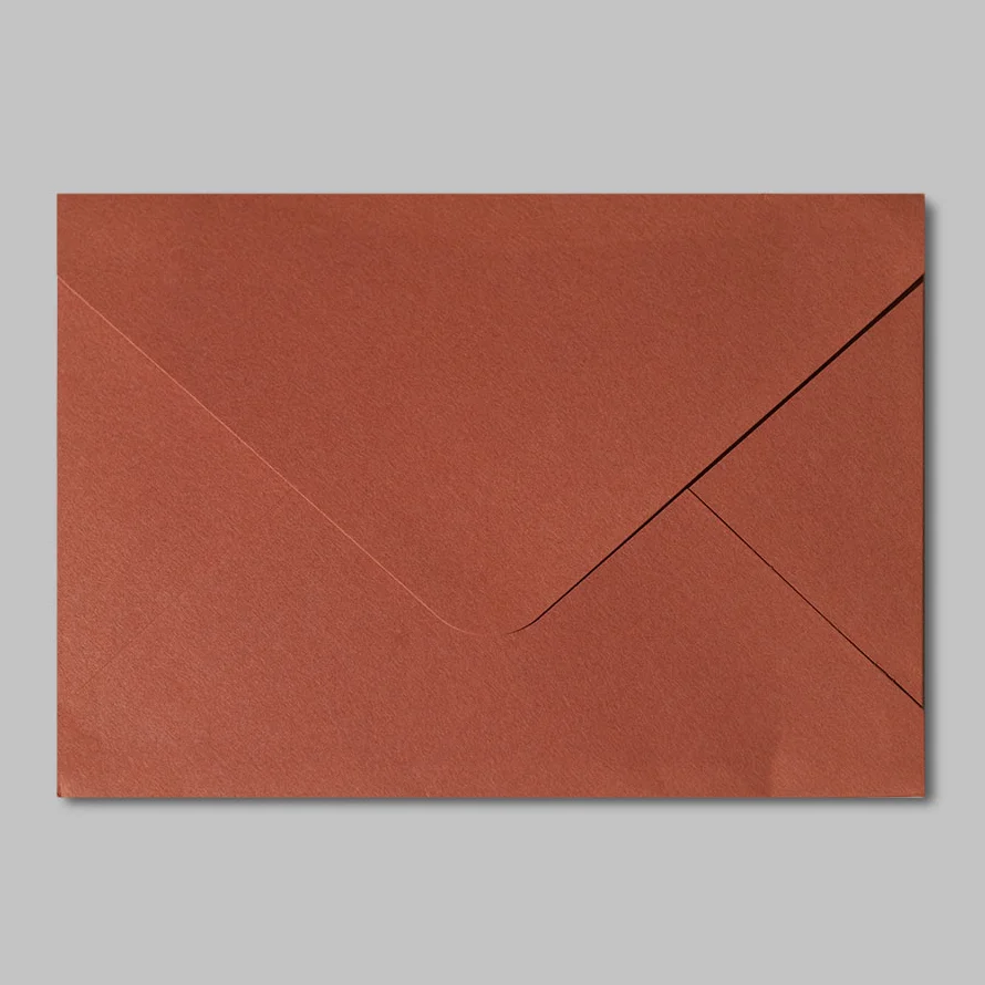 C5 Envelope Euro Flap Rust