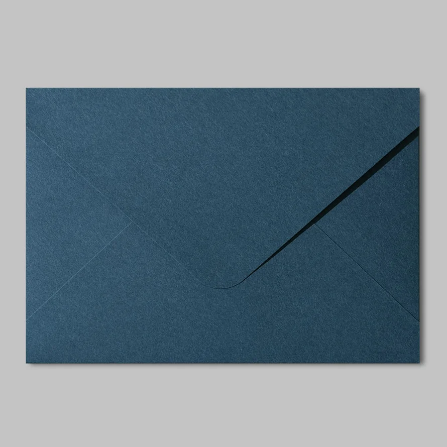 Envelopes | C5 Textured Euro Flap 200gsm Steel Blue